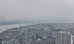 Chất lượng không khí Hà Nội ở mức kém Chất lượng không khí Hà Nội ở mức kém