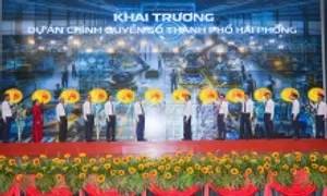 Hải Phòng ra mắt chính quyền số Hải Phòng ra mắt chính quyền số