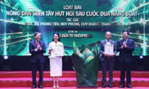Loạt bài viết của VnExpress được trao giải báo chí 'tam nông' Loạt bài viết của VnExpress được trao giải báo chí 'tam nông'