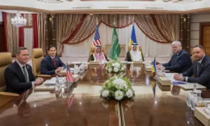 Quan chức Mỹ, Ukraine đàm phán tại Arab Saudi Quan chức Mỹ, Ukraine đàm phán tại Arab Saudi